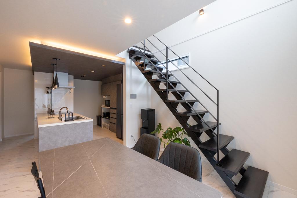 施工事例|内装|和のやすらぎとモダンの美しさを纏った家