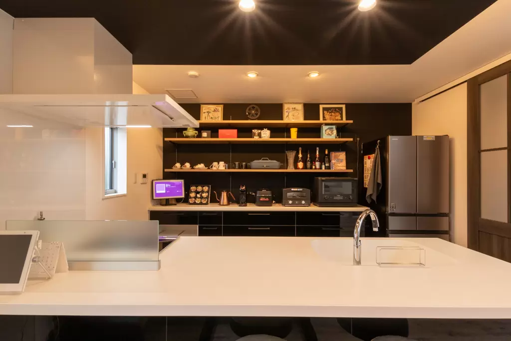 空間を楽しむスキップフロアのある家