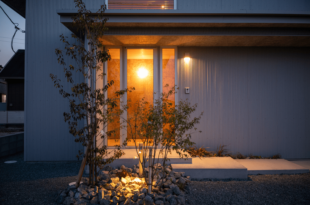 外構や植栽が完成した状態で手に入る