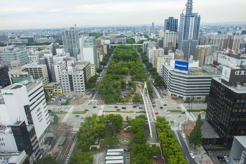 名古屋市：複数の交通機関を利用できる利便性